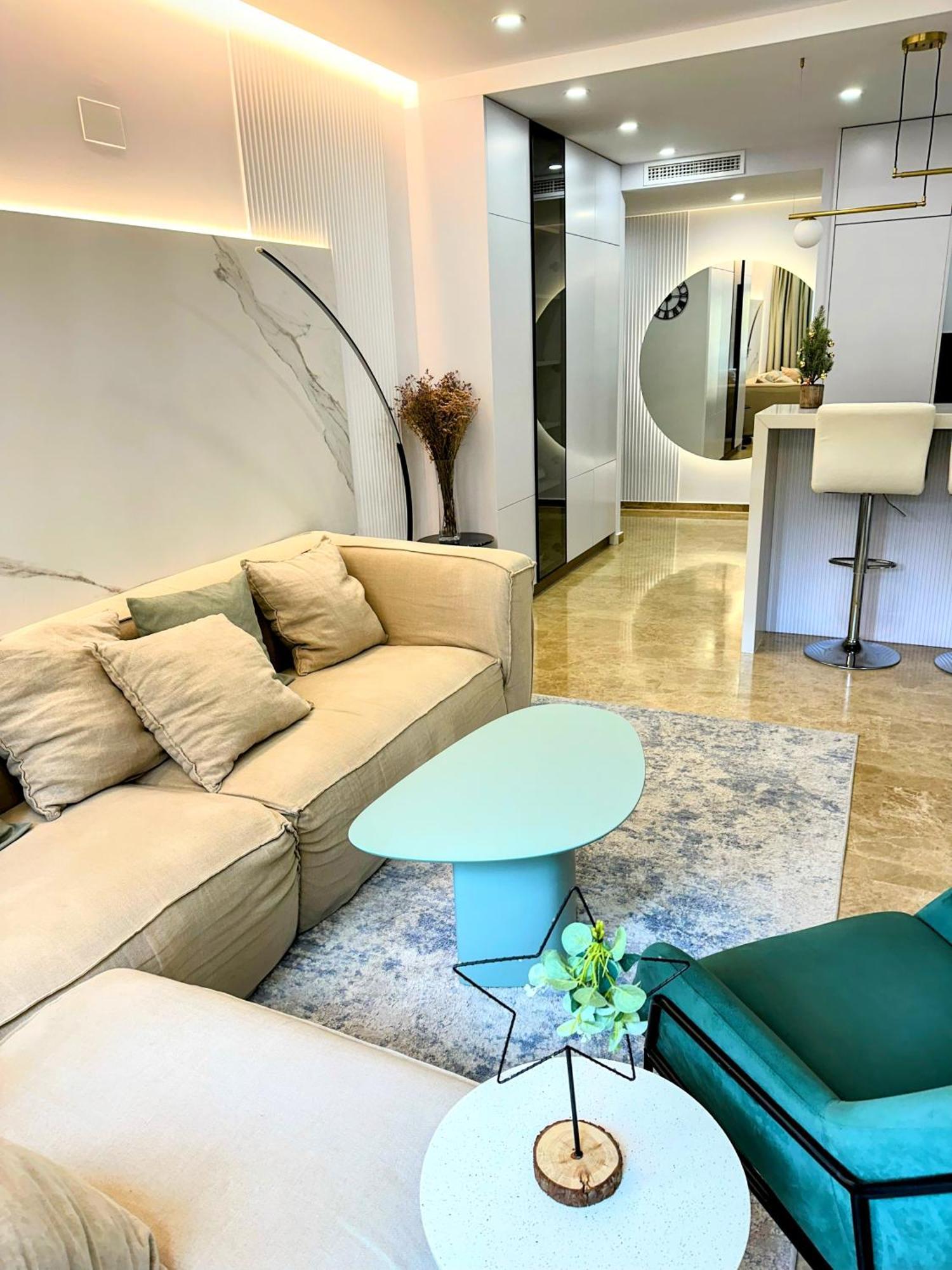 Ferienwohnung Luxury Blue Coast Seaside Retreat Marbella Exterior foto