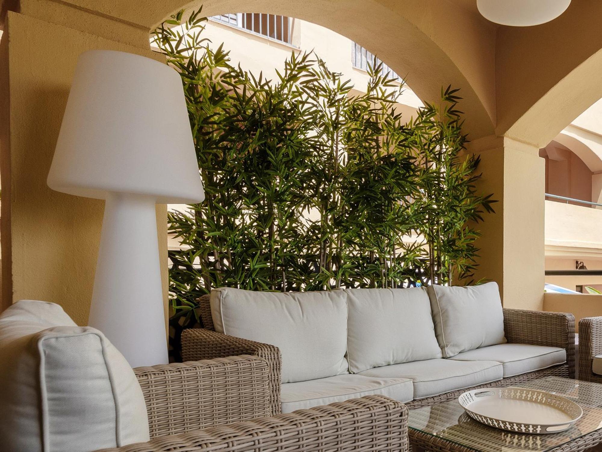 Ferienwohnung Luxury Blue Coast Seaside Retreat Marbella Exterior foto